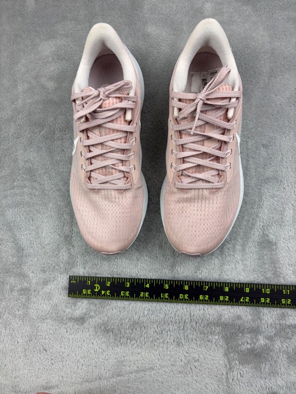 Nike Air Zoom Pegasus 39 Pink Running Shoes Women's Size 8 - Picture 9 of 11
